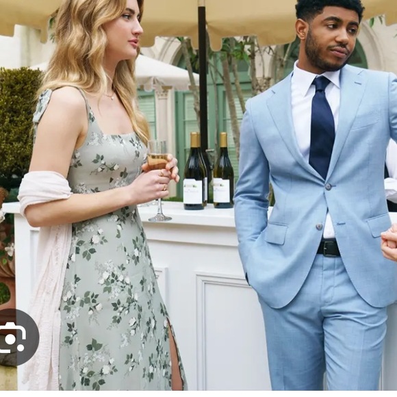 NWOT REFORMATION Twilight Dress SIZE 2 verde - Picture 6 of 14